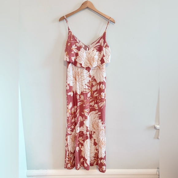 NAF NAF Pink and Cream Floral Dress, Size M - Picture 6 of 6